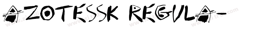AzoteSSK Regula字体转换
